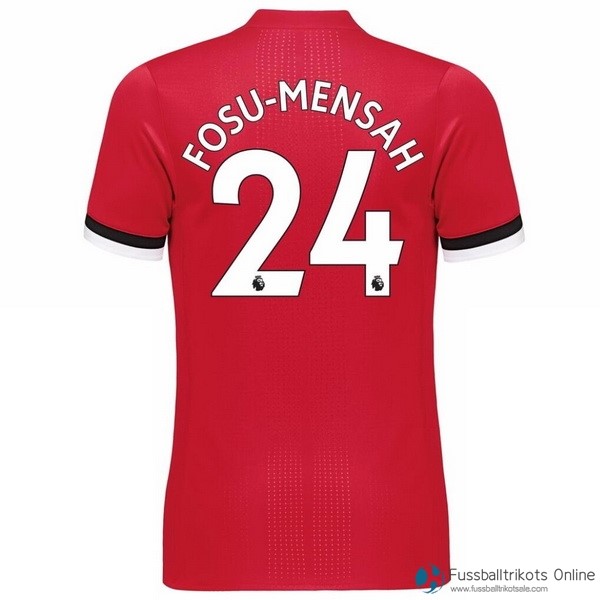 Manchester United Trikot Heim Fosu Mensah 2017-18 Fussballtrikots Günstig